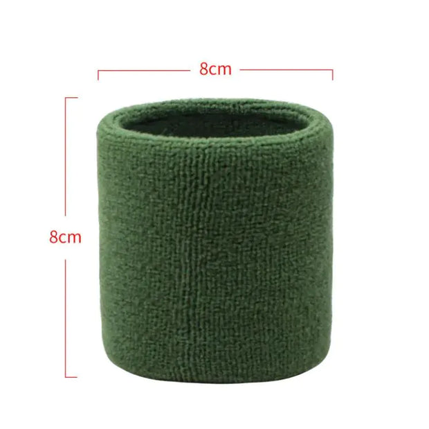 High Elastic Polyester Cotton Towel Wrist Band For Outdoor Sports Kicking