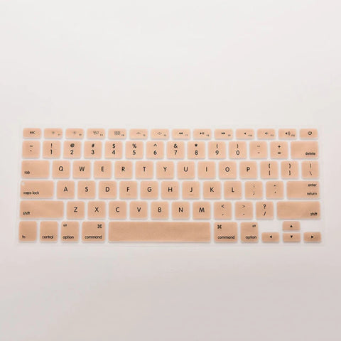 Candy Colors Silicone Keyboard Cover Sticker