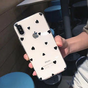 Heart Print Pattern Phone Case