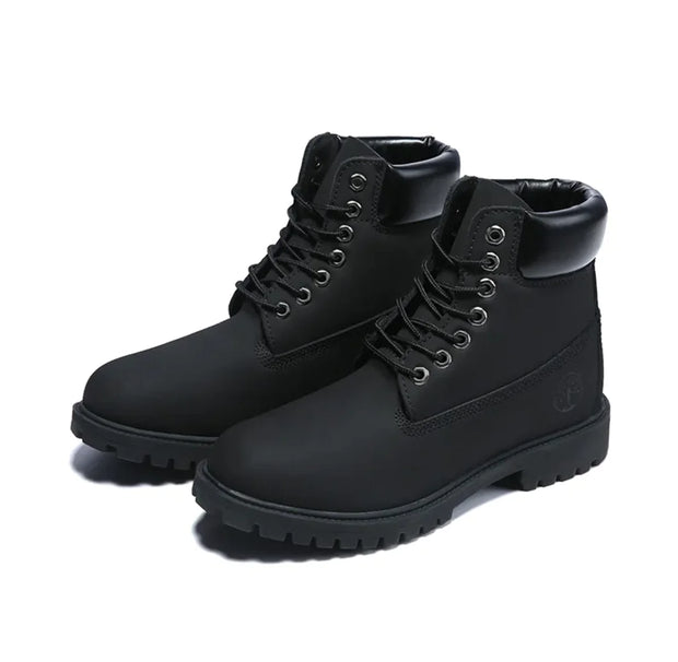 Men's Matte Leather Boots