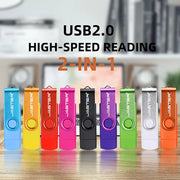 High Speed USB Flash Drive equipped with OTG