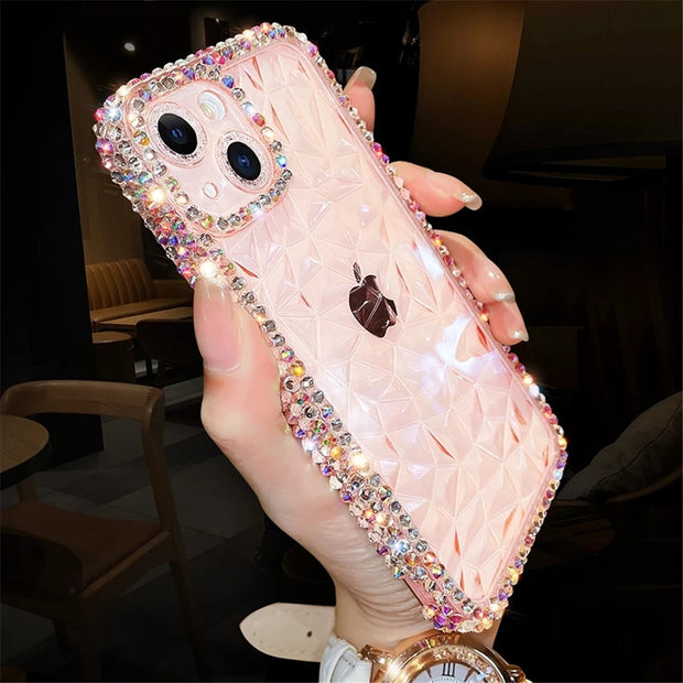 Glitter Diamond Transparent Phone Case