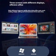 Dual-Screen 14-Inch Portable Monitor: Maximize Your Productivity on the Go!