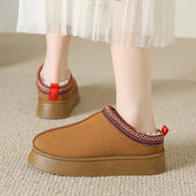 Winter Warm Thick Bottom Cotton Shoes