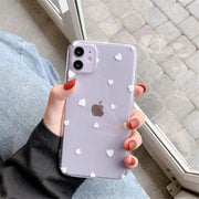 Heart Print Pattern Phone Case