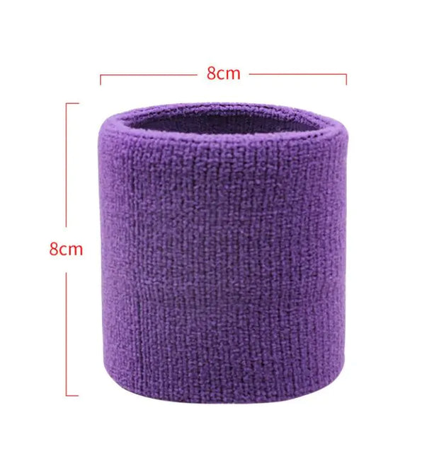 High Elastic Polyester Cotton Towel Wrist Band For Outdoor Sports Kicking