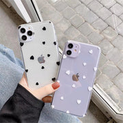 Heart Print Pattern Phone Case