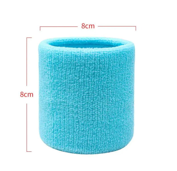 High Elastic Polyester Cotton Towel Wrist Band For Outdoor Sports Kicking